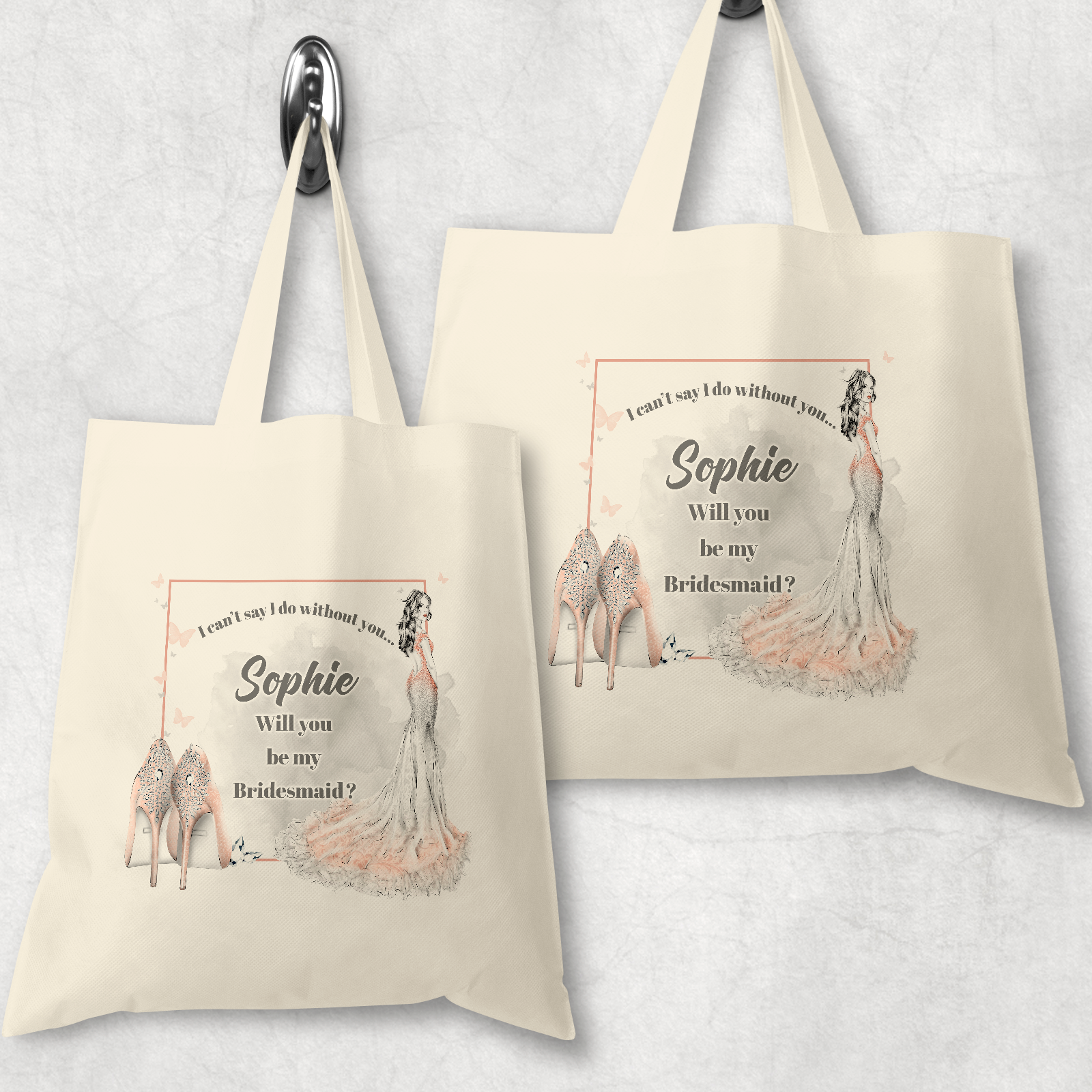 Hen do sales canvas bags