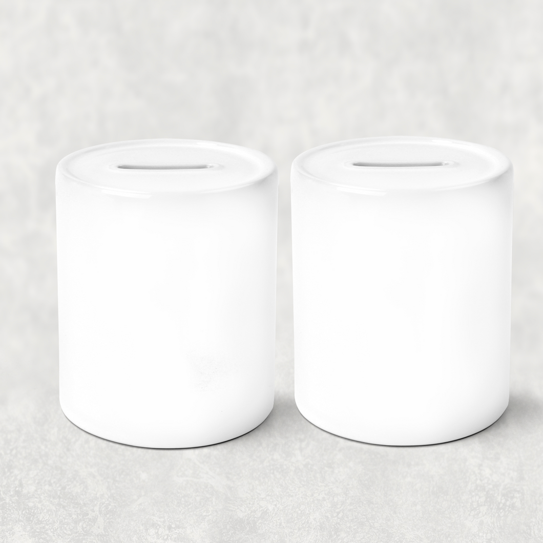 Sublimation Ceramic Money Bank