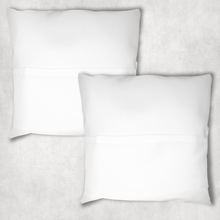 Load image into Gallery viewer, 40x40 Book Cushion Covers White Canvas
