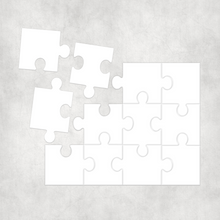 Load image into Gallery viewer, Small 12 pc Sublimation Jigsaw Puzzle
