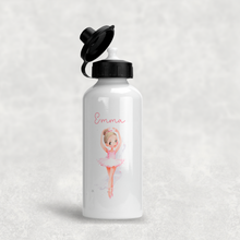 Load image into Gallery viewer, Ballet Dancer Personalised Aluminium Water Bottle 400/600ml
