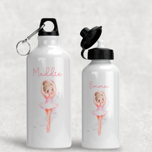 Load image into Gallery viewer, Ballet Dancer Personalised Aluminium Water Bottle 400/600ml
