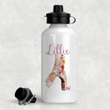 Load image into Gallery viewer, Ballet Shoes Personalised Aluminium Water Bottle 400/600ml
