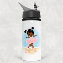 Load image into Gallery viewer, Ballet Room Personalised Aluminium Straw Water Bottle 650ml
