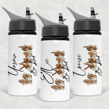 Load image into Gallery viewer, Be Kind Sign Language Personalised Aluminium Straw Water Bottle 650ml
