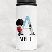 Load image into Gallery viewer, Beefeater Alphabet Personalised Aluminium Straw Water Bottle 650ml
