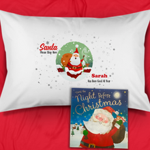 Load image into Gallery viewer, Santa ... Has Been Good All Year Personalised Christmas Eve Pillow Case &amp; Book - Christmas - Molly Dolly Crafts
