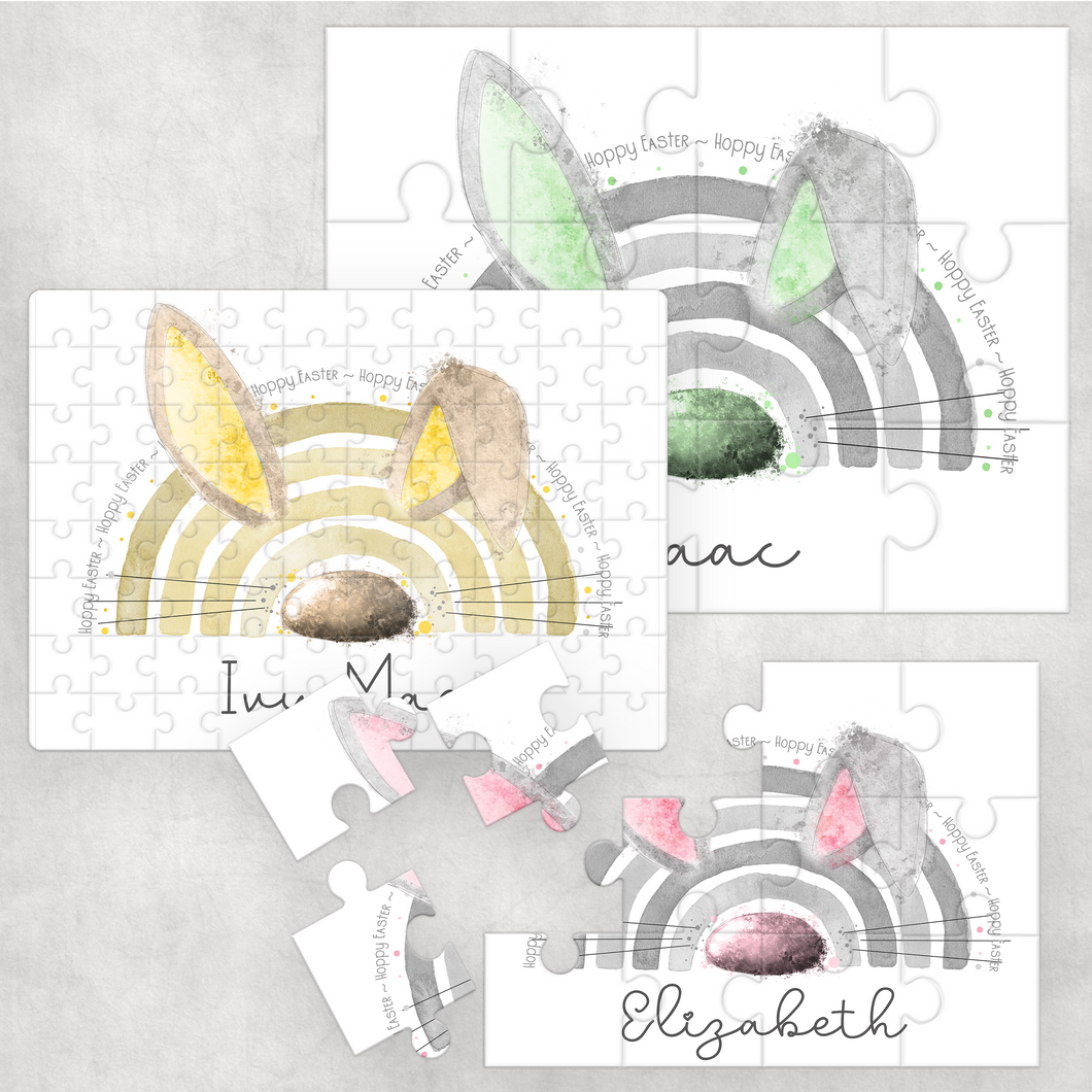 Bunnybow Hoppy Easter Bunny Rabbit Jigsaw Various Sizes & Pieces