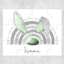 Load image into Gallery viewer, Bunnybow Hoppy Easter Bunny Rabbit Jigsaw Various Sizes &amp; Pieces

