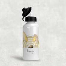 Load image into Gallery viewer, Bunnybow Hoppy Easter Bunny Rabbit Personalised Aluminium Water Bottle 400/600ml
