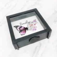 Load image into Gallery viewer, Butterfly Personalised Money Box Frame
