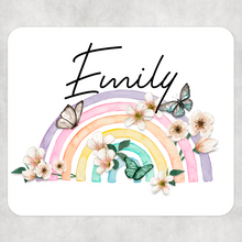 Load image into Gallery viewer, Butterfly Rainbow Kids Dinner Placemat
