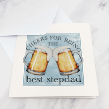 Load image into Gallery viewer, Cheers For Being The Best Dad Father&#39;s Day Card
