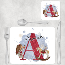 Load image into Gallery viewer, Christmas Ballet Dancer Kids Dinner Placemat
