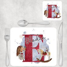 Load image into Gallery viewer, Christmas Ballet Dancer Kids Dinner Placemat
