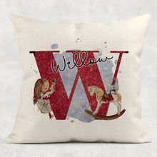 Load image into Gallery viewer, Christmas Ballet Dancer Personalised Cushion
