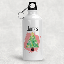 Load image into Gallery viewer, Pop It Christmas Fidget Personalised Aluminium Water Bottle 400/600ml
