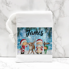 Load image into Gallery viewer, Christmas Scene Personalised Jigsaw Various Sizes &amp; Pieces
