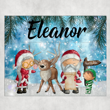 Load image into Gallery viewer, Christmas Scene Personalised Jigsaw Various Sizes &amp; Pieces
