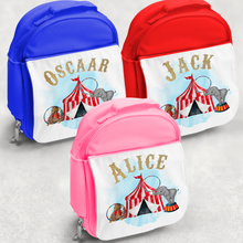 Load image into Gallery viewer, Circus Personalised Kids Insulated Lunch Bag
