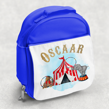 Load image into Gallery viewer, Circus Personalised Kids Insulated Lunch Bag
