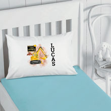 Load image into Gallery viewer, Construction Personalised Pillow Case
