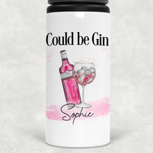 Load image into Gallery viewer, Could be Gin Personalised Aluminium Straw Water Bottle 650ml
