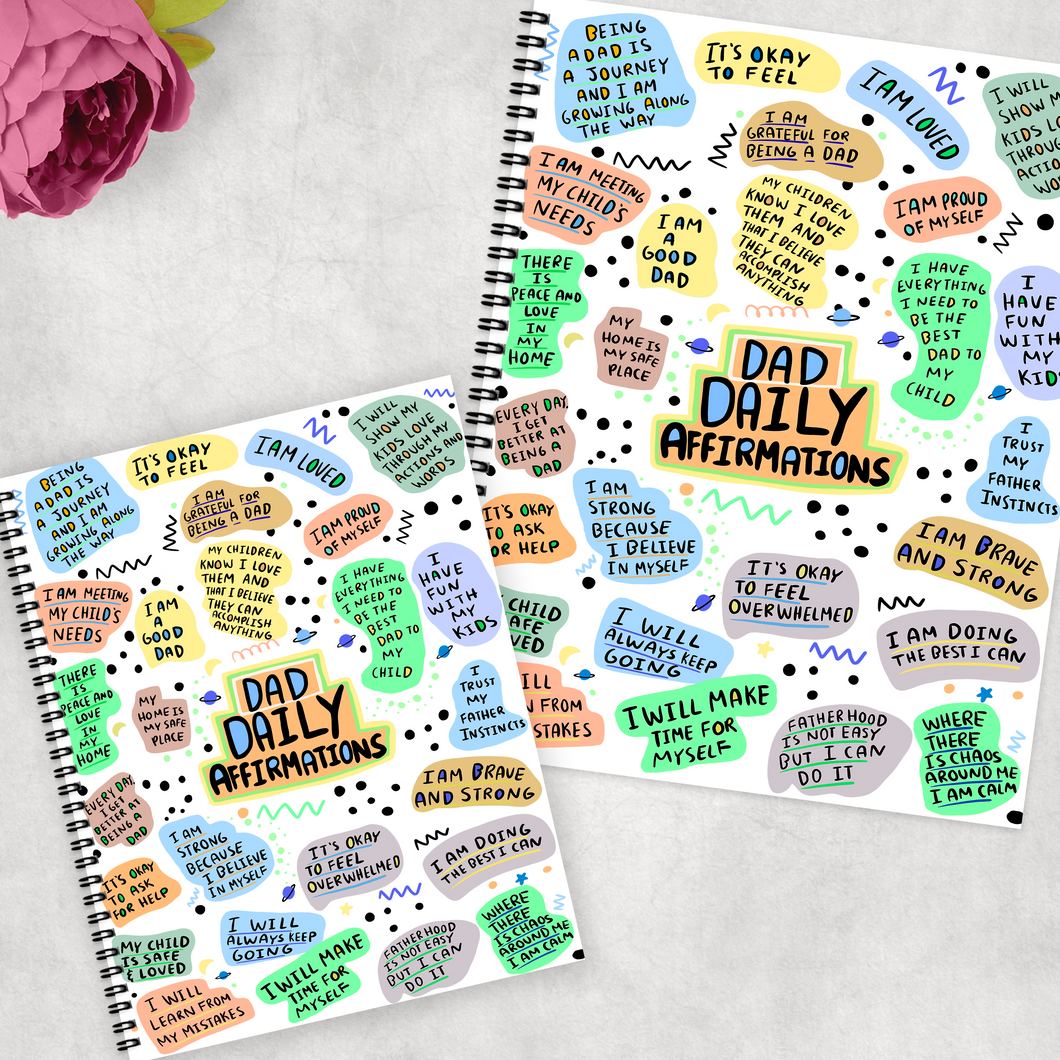 Dad Daily Affirmations Notebook