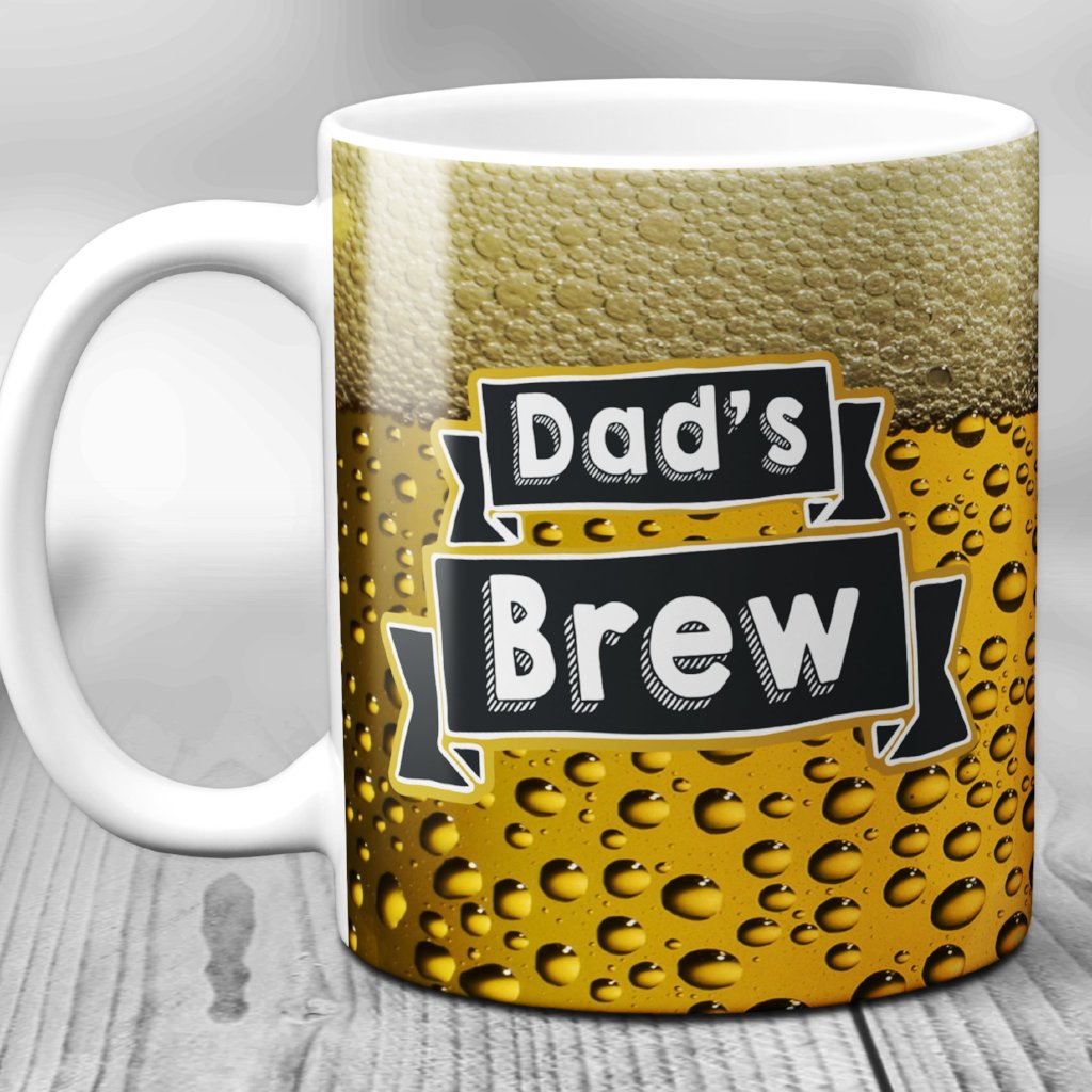 Dad's Brew Father's Day Mug - Mug - Molly Dolly Crafts