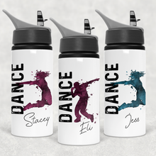 Load image into Gallery viewer, Dance Personalised Aluminium Straw Water Bottle 650ml

