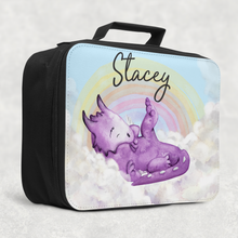 Load image into Gallery viewer, Dragon Rainbow Insulated Lunch Bag
