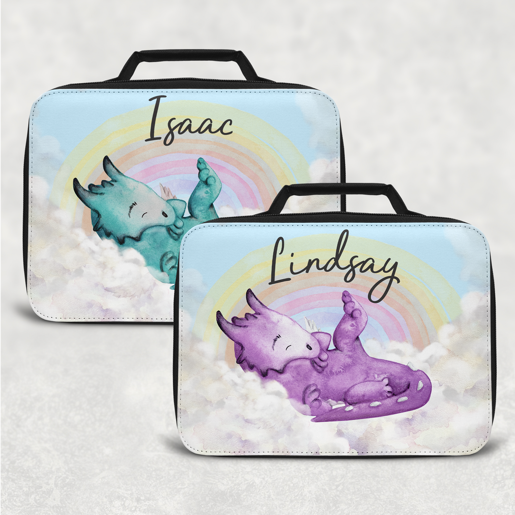 Dragon Rainbow Insulated Lunch Bag