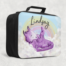 Load image into Gallery viewer, Dragon Rainbow Insulated Lunch Bag
