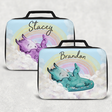 Load image into Gallery viewer, Dragon Rainbow Insulated Lunch Bag
