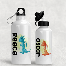 Load image into Gallery viewer, Dragon Personalised Aluminium Water Bottle 400/600ml
