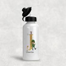 Load image into Gallery viewer, Christmas Elf Alphabet Personalised Aluminium Water Bottle 400/600ml
