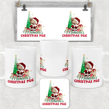 Load image into Gallery viewer, Santa Bear Tree Christmas Eve Mug and Coaster Set
