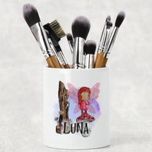 Load image into Gallery viewer, Fairy Toadstool Pencil Caddy / Make Up Brush Holder
