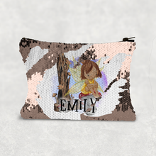 Load image into Gallery viewer, Fairy Toadstool Sequin Personalised Bag
