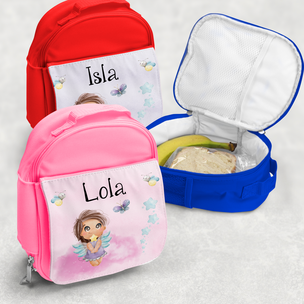 Fairy Personalised Kids Insulated Lunch Bag