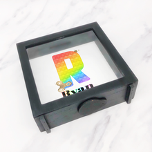 Load image into Gallery viewer, Fidget Alphabet Personalised Money Box Frame
