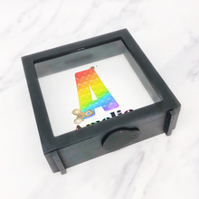 Load image into Gallery viewer, Fidget Alphabet Personalised Money Box Frame
