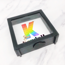 Load image into Gallery viewer, Fidget Alphabet Personalised Money Box Frame
