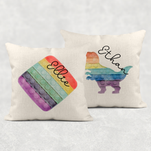Load image into Gallery viewer, Pop It Fidget Personalised Cushion

