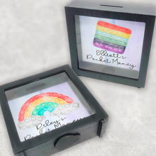 Load image into Gallery viewer, Fidget Personalised Money Box Frame
