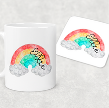 Load image into Gallery viewer, Pop It Fidget Personalised Mug and Coaster Set

