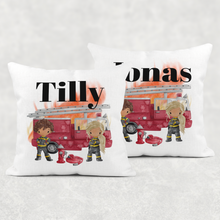 Load image into Gallery viewer, Firefighter Personalised Cushion
