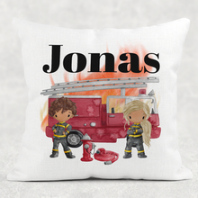 Load image into Gallery viewer, Firefighter Personalised Cushion
