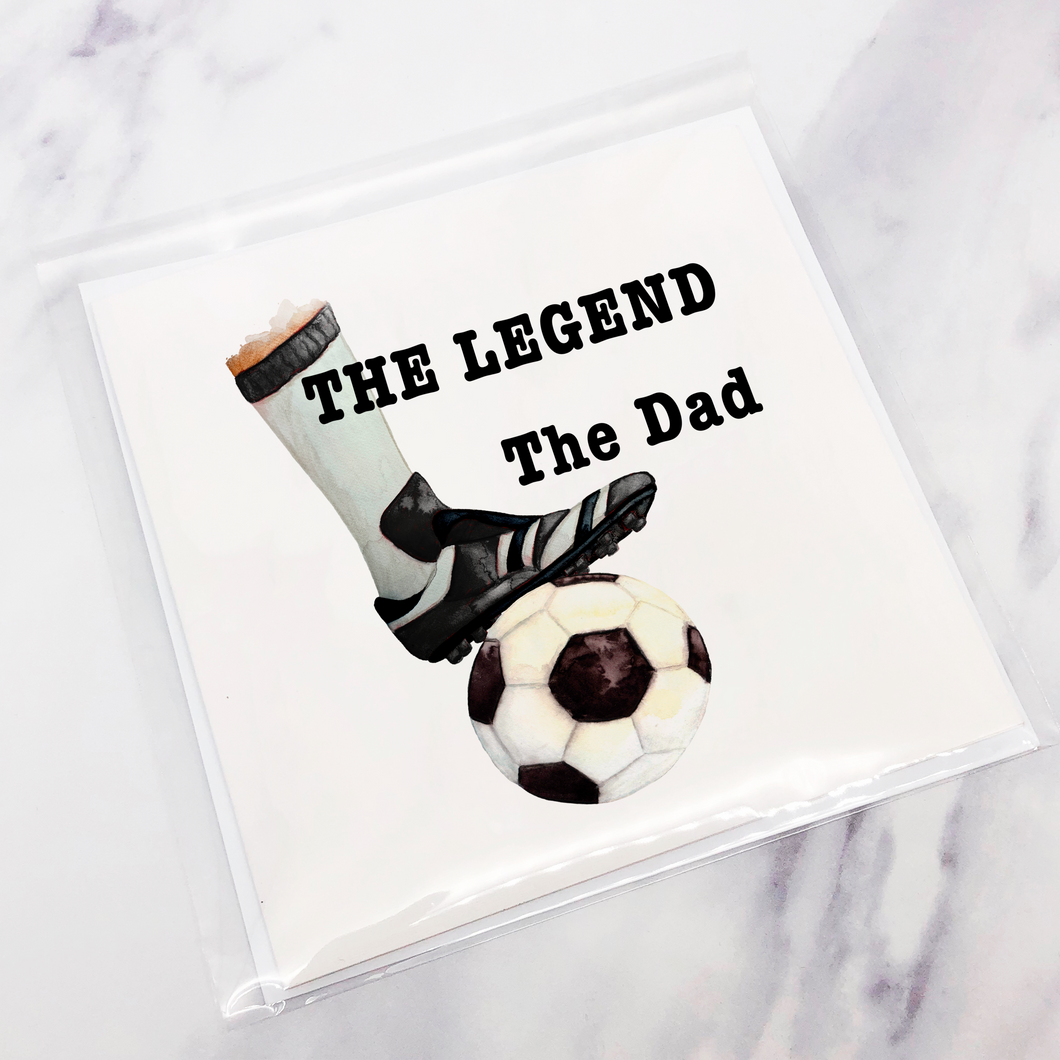 The Legend The Dad Father's Day Card