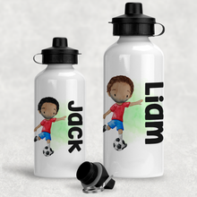 Load image into Gallery viewer, Football Personalised Water Bottle  - 400/600ml
